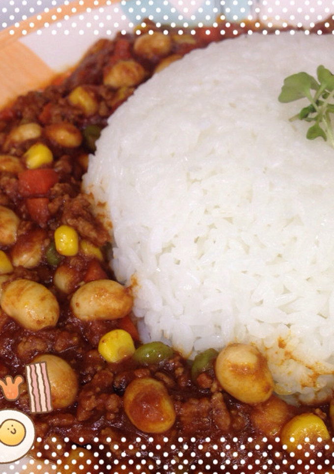 大豆とトマトのキーマカレー-レシピのメイン写真