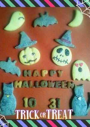 カラフルクッキー☆ハロウィン(▼Δ▼)★-レシピのメイン写真