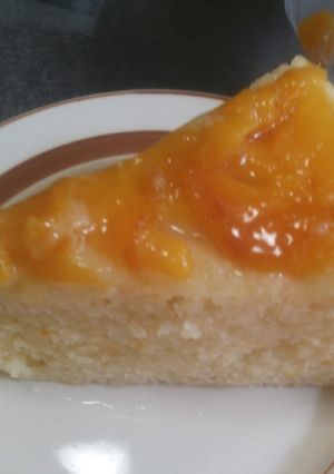 炊飯器で☆黄桃updawn☆チーズケーキ-レシピのメイン写真