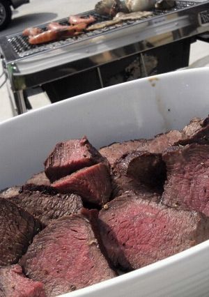 BBQバーベキューでもローストビーフ♪-レシピのメイン写真