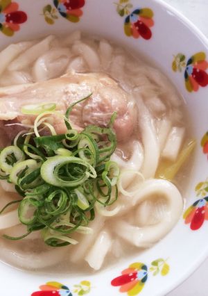 鶏とネギのおうどん-レシピのメイン写真