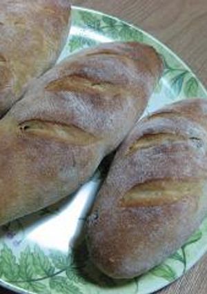 フランスパン風パン（レーズン入り）-レシピのメイン写真