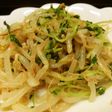 豆苗ともやしのごまポン和え♪