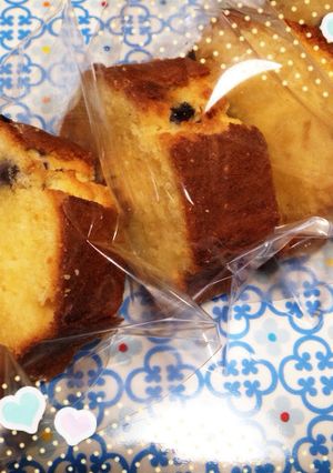 ブルーベリーのパウンドケーキ♡-レシピのメイン写真