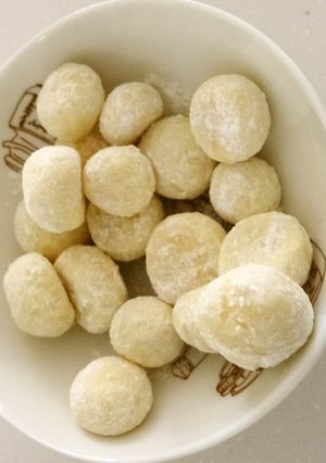 子供でもできる簡単スノーボールクッキー！-レシピのメイン写真