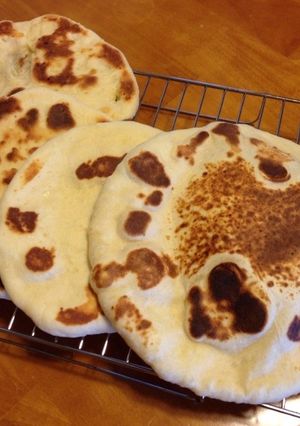 イースト忘れパン生地の救済ナン-レシピのメイン写真
