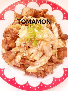 簡単ヤキトリ屋さん風✿白ゴマ肉野菜炒め-レシピのメイン写真