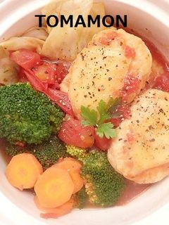お野菜たっぷり食べるスープ✿ハンバーグ-レシピのメイン写真