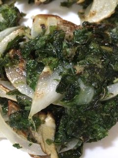 紫蘇と玉ねぎと牛蒡のかき揚げ(天ぷら)-レシピのメイン写真