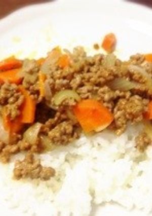 カレー粉のほのかな甘みのキーマカレー-レシピのメイン写真