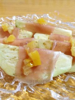 超簡単!水ナスと生ハムno塩レモンのせ-レシピのメイン写真