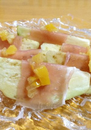 超簡単！水ナスと生ハムno塩レモンのせ-レシピのメイン写真