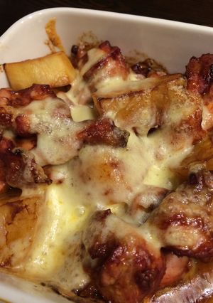 鶏肉と野菜の中華風チーズ焼き-レシピのメイン写真