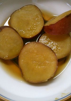 簡単 美味しい♪ 薩摩芋の 甘つゆ煮＊-レシピのメイン写真