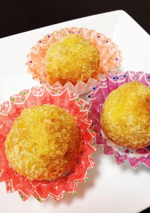 秋☆さつまいも☆コロコロおやつコロッケ-レシピのメイン写真