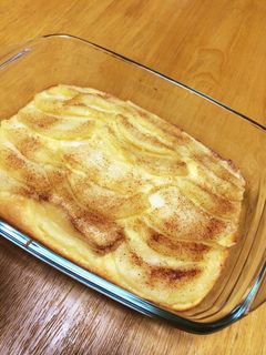 簡単!HMでリンゴケーキ!-レシピのメイン写真