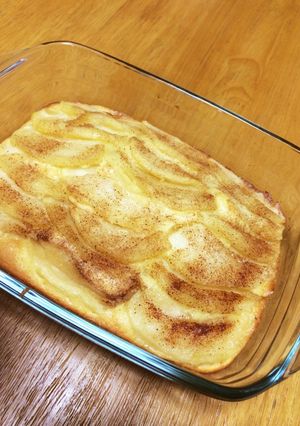 簡単！HMでリンゴケーキ！-レシピのメイン写真