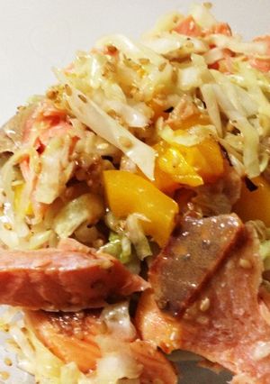 塩鮭の野菜和え-レシピのメイン写真
