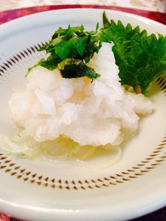 大根おろしとオニオンスライスとシソ-レシピのメイン写真