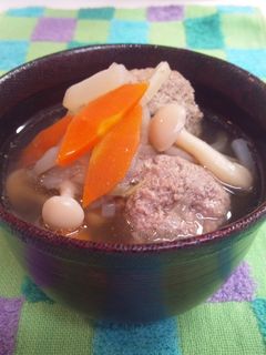 ふわふわ秋刀魚のつみれ汁-レシピのメイン写真