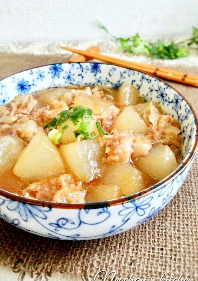 冬瓜と豚バラのとろっと♡中華煮-レシピのメイン写真