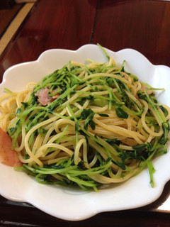 塩レモンと豆苗のパスタ-レシピのメイン写真