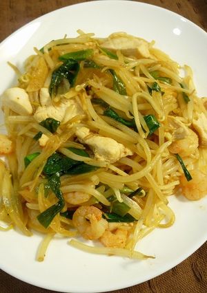 冷麦パッタイ♪(タイ風焼きそば)-レシピのメイン写真