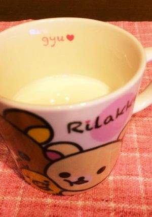 ホットミルク-レシピのメイン写真
