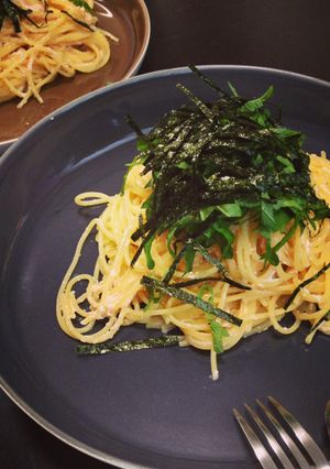 簡単絶品♪たらこパスタ!-レシピのメイン写真