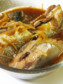 秋刀魚の味噌煮(圧力鍋で骨まで柔らか)-レシピのメイン写真