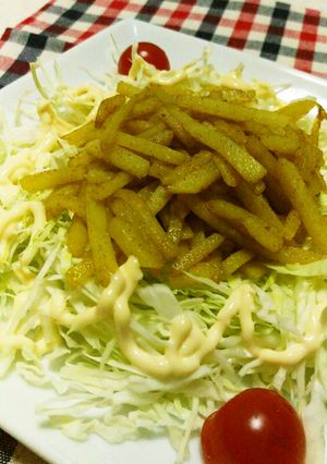 サッとできる！じゃがカレー炒め-レシピのメイン写真