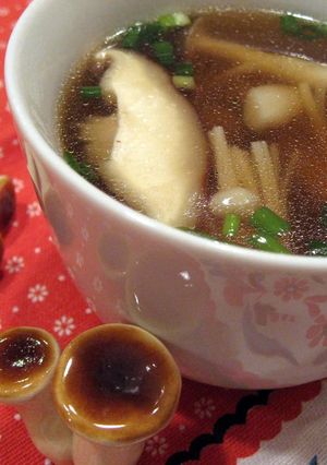 ぽん酢で☆キノコの旨みスープ-レシピのメイン写真