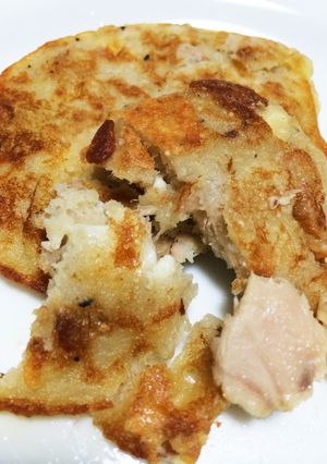 米粉パンケーキ☆ツナチーズ-レシピのメイン写真