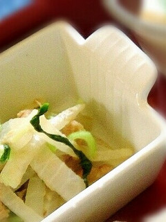大根、チンゲン菜、ツナの炒めもの-レシピのメイン写真