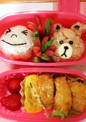 ブラウン＆ムーンおにぎり-レシピのメイン写真