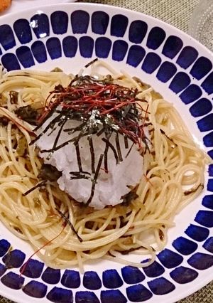 辛子高菜の和風パスタ-レシピのメイン写真