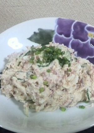 低糖質ポテトサラダ風-レシピのメイン写真