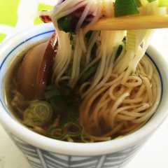 胡瓜、大根、山芋ソースで食べるお素麺-レシピのメイン写真