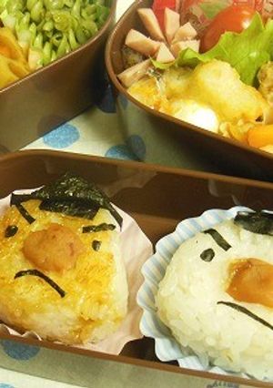 “おにぎり侍”おにぎり＠妖怪ウォッチ-レシピのメイン写真