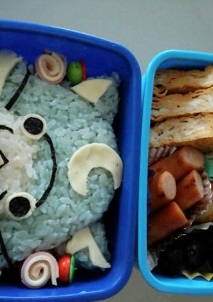 妖怪ウォッチ　キャラ弁　ブシニャン-レシピのメイン写真