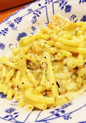 エビとマカロニのセロリソース-レシピのメイン写真