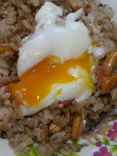 柿の種で簡単炒飯/*-レシピのメイン写真