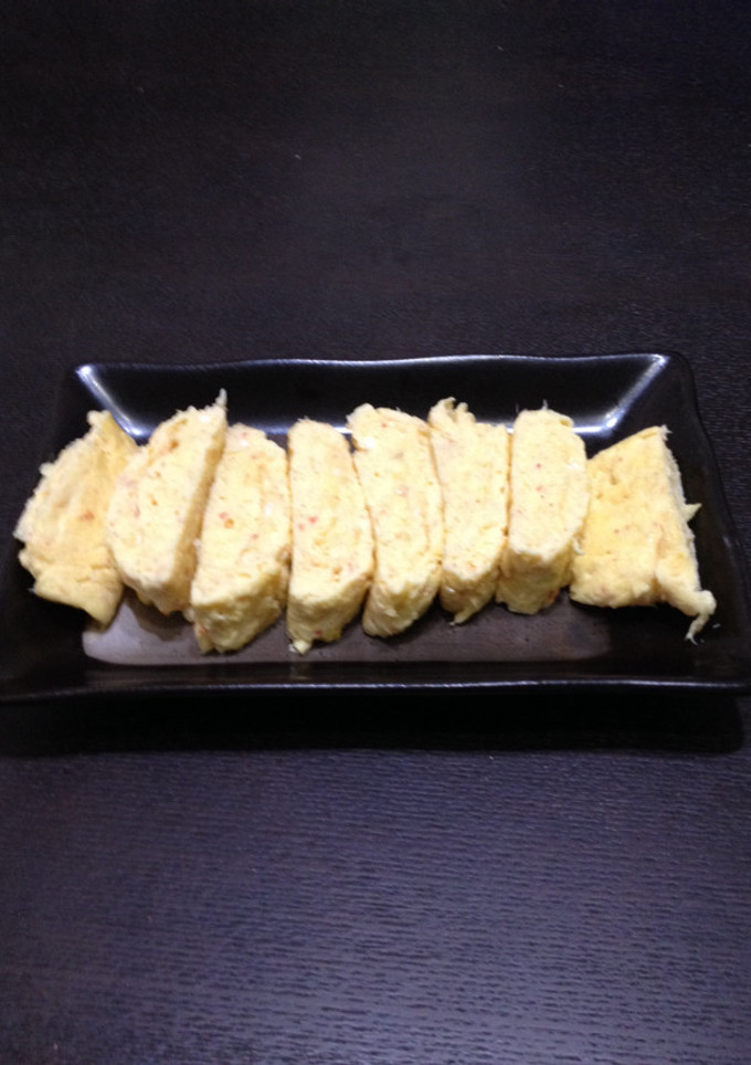 カニ缶でだし巻き卵-レシピのメイン写真