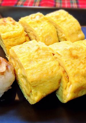 お弁当に！じゅうしぃスタミナ卵焼き-レシピのメイン写真