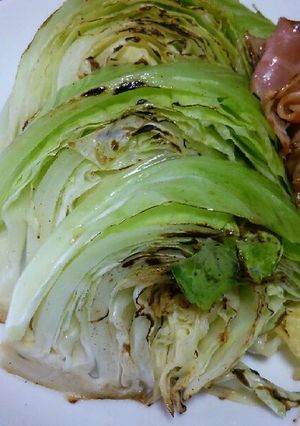 ダイエット向き♪キャベツステーキ♪-レシピのメイン写真
