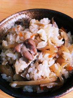 色ごはん(五目おこわ)-レシピのメイン写真