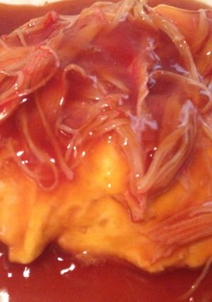 カニカマで簡単3分★甘酢あんかけ天津飯☆-レシピのメイン写真