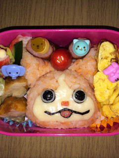 妖怪ウォッチ ジバニャン 簡単キャラ弁-レシピのメイン写真