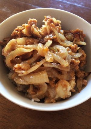玉ねぎ丼-レシピのメイン写真