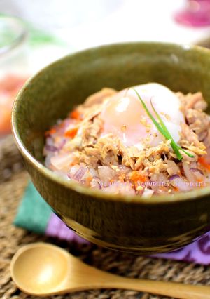 極旨ぴりっ✺塩たまねぎ大人ツナたま丼-レシピのメイン写真
